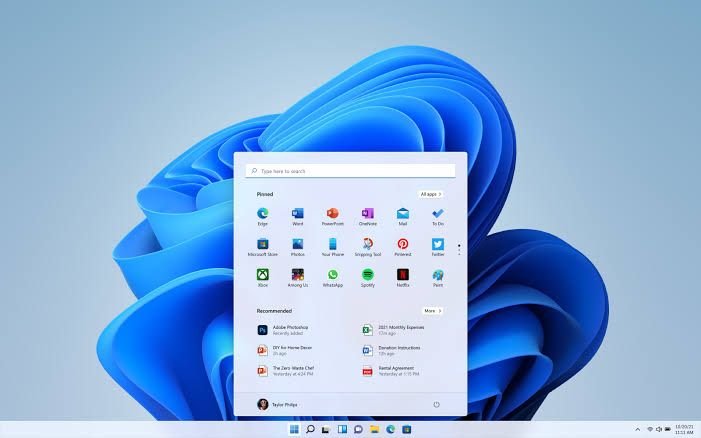 Escritorio de Windows 11